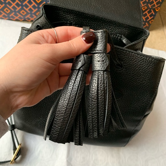 Tory Burch Thea Mini Backpack Black - Picture 7 of 12